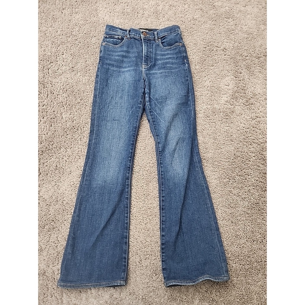 Express Jeans Womens 4R Blue Denim High Rise Boot Stretch Classic Retro Y2k